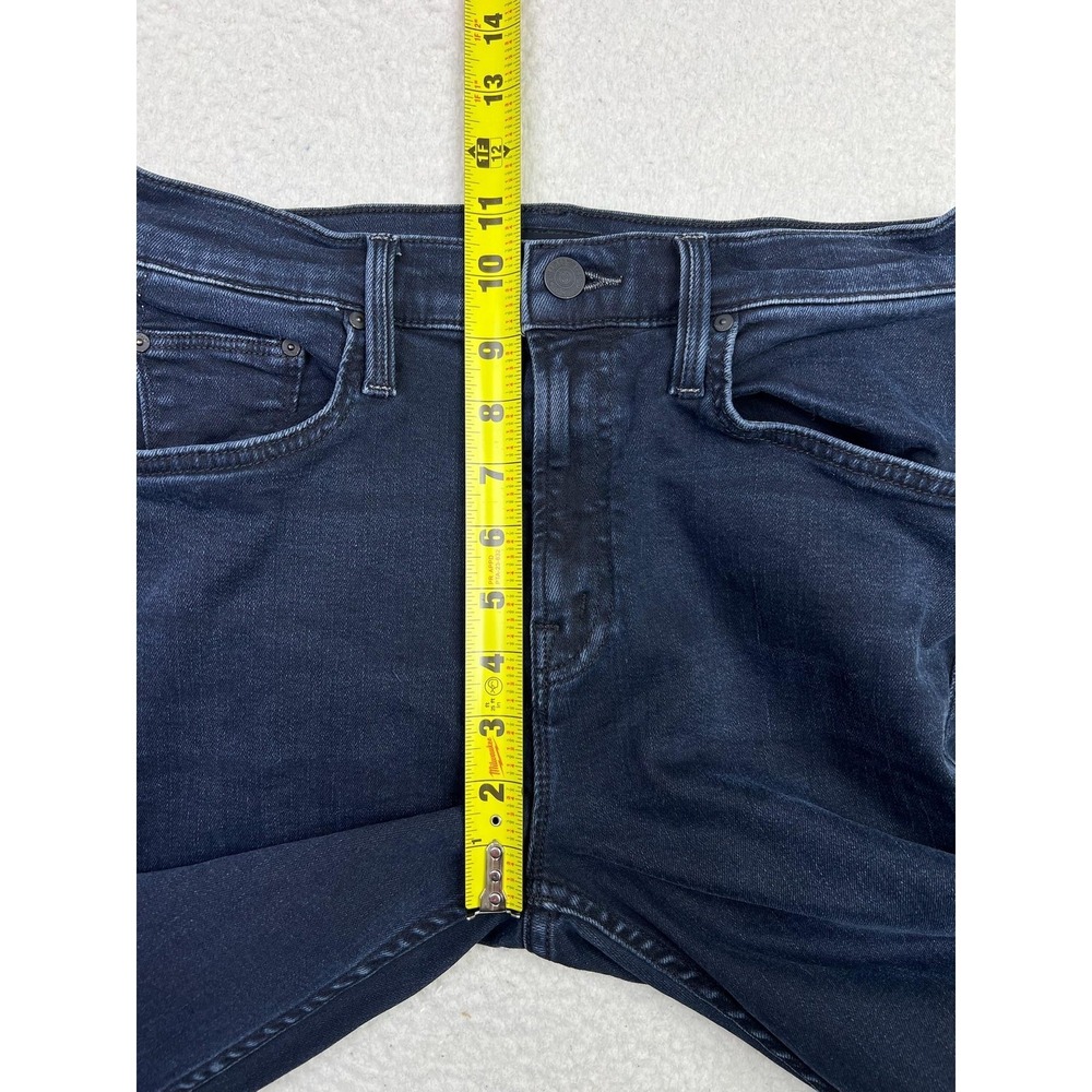 Mother The Mid Rise Rider Ankle Jeans Womens 28 Blue Night In Paris Stretch - Picture 13 of 16